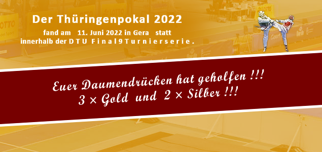 Thüringenpokal 2022 fand statt